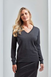  Premier WOMEN'S KNITTED V-NECK SWEATER