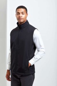  Premier MENS WINDCHECKER PRINTABLE & RECYCLED SOFTSHELL GILET
