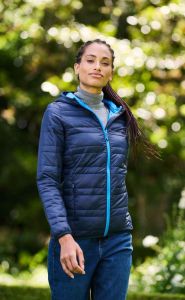  Regatta WOMENS HOODED PACKAWAY FIREDOWN JACKET