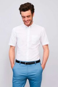  SOL'S SOL'S BRISBANE FIT - SHORT SLEEVE OXFORD MEN'S SHIRT