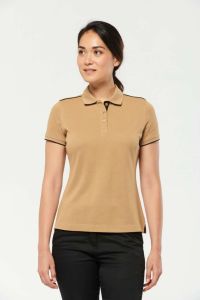  Designed To Work LADIES' SHORT-SLEEVED CONTRASTING DAYTODAY POLO SHIRT