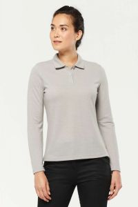  Designed To Work LADIES' LONG-SLEEVED POLO SHIRT